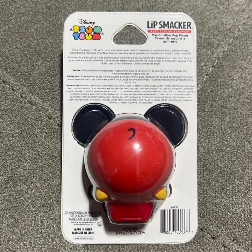 🥰🥰Disney Tsum Tsum Mickey Lip Smacker🥰🥰
